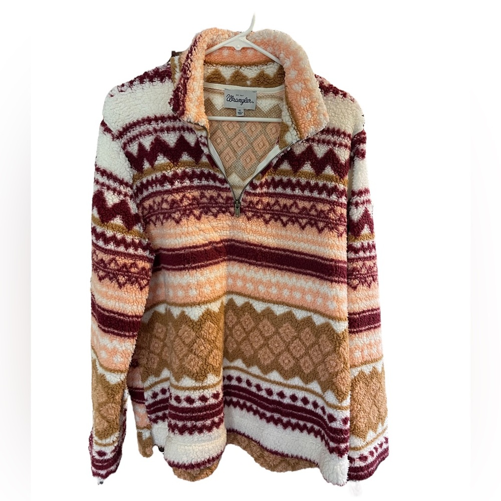 Wrangler Multicolor Patterned Sweatshirt